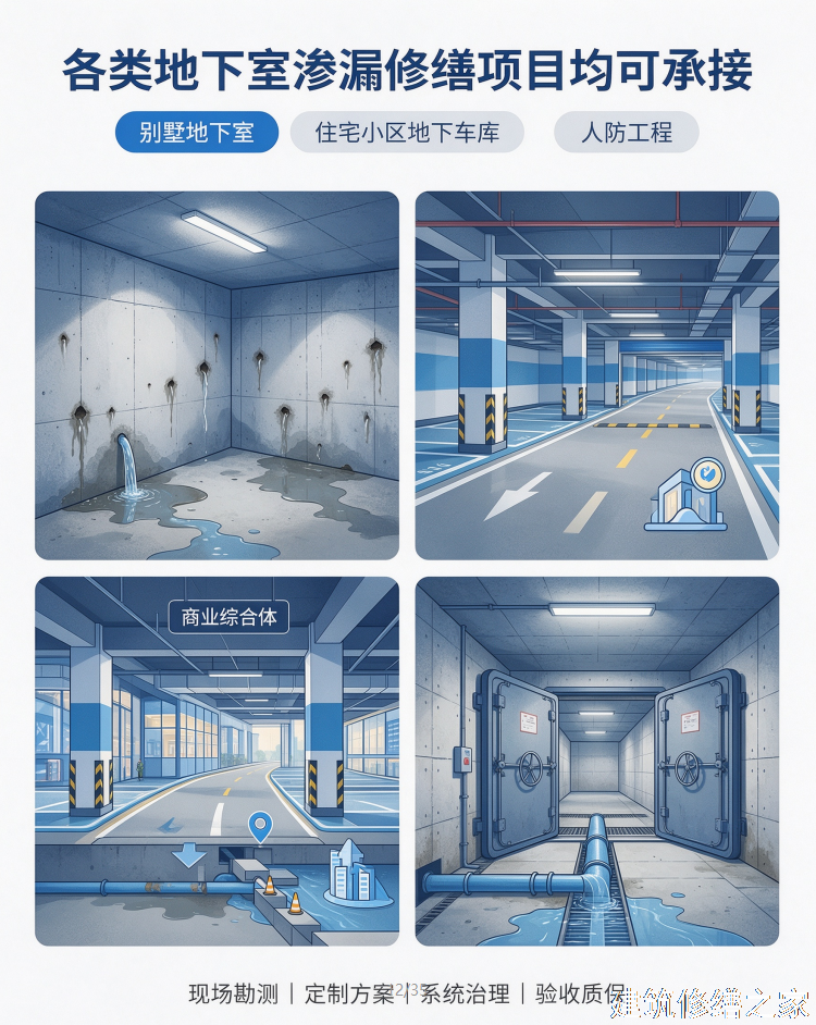 2026/9云浮罗定市地下室堵漏那家好